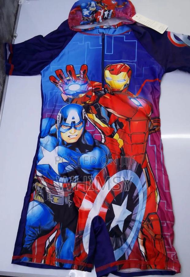Kids Cartoon Themed Swimming Costumes - thumbnail 2