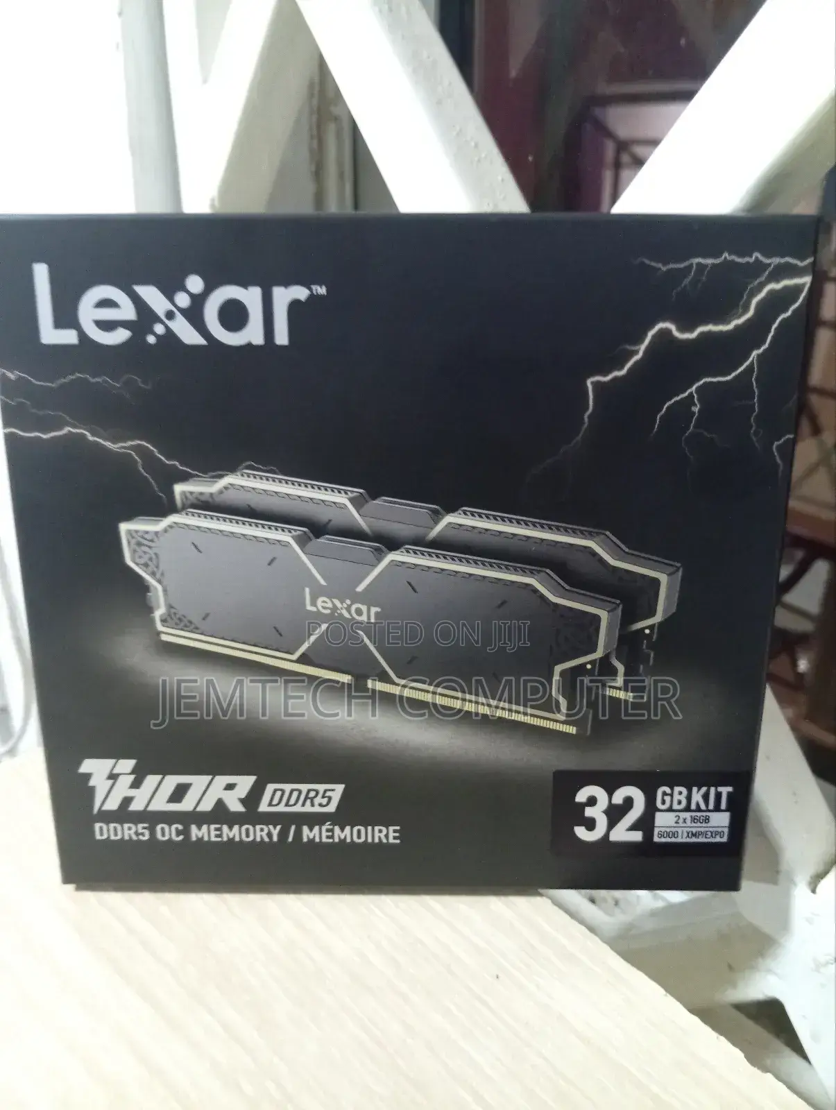 Lexar Thor Oc Desktop Ram Ddr5 32gb 6000 Kit (2x16gb)