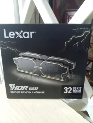 Lexar Thor Oc Desktop Ram Ddr5 32gb 6000 Kit (2x16gb)