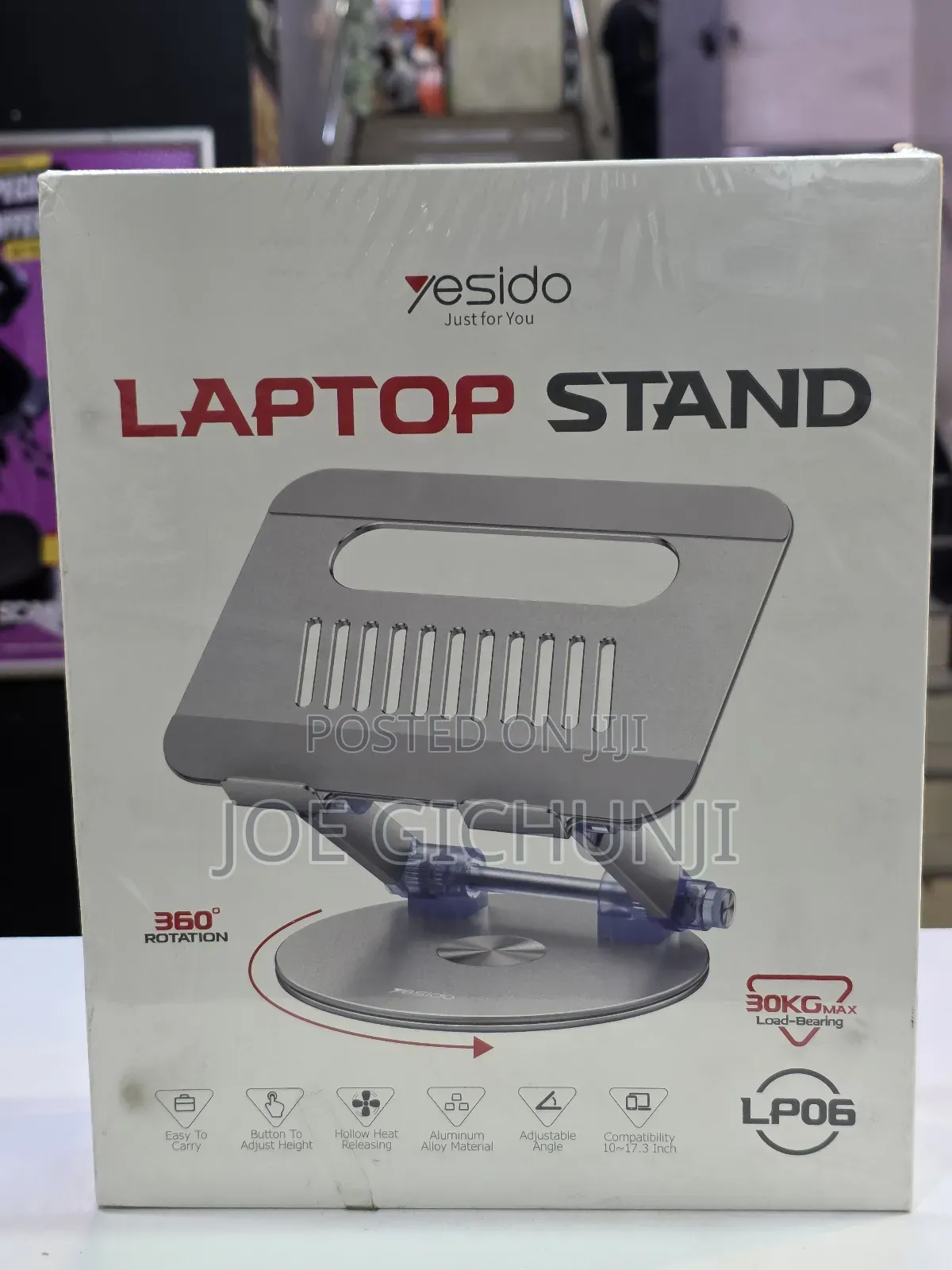 Yesido Lp06 Foldable Laptop Swivel Stand