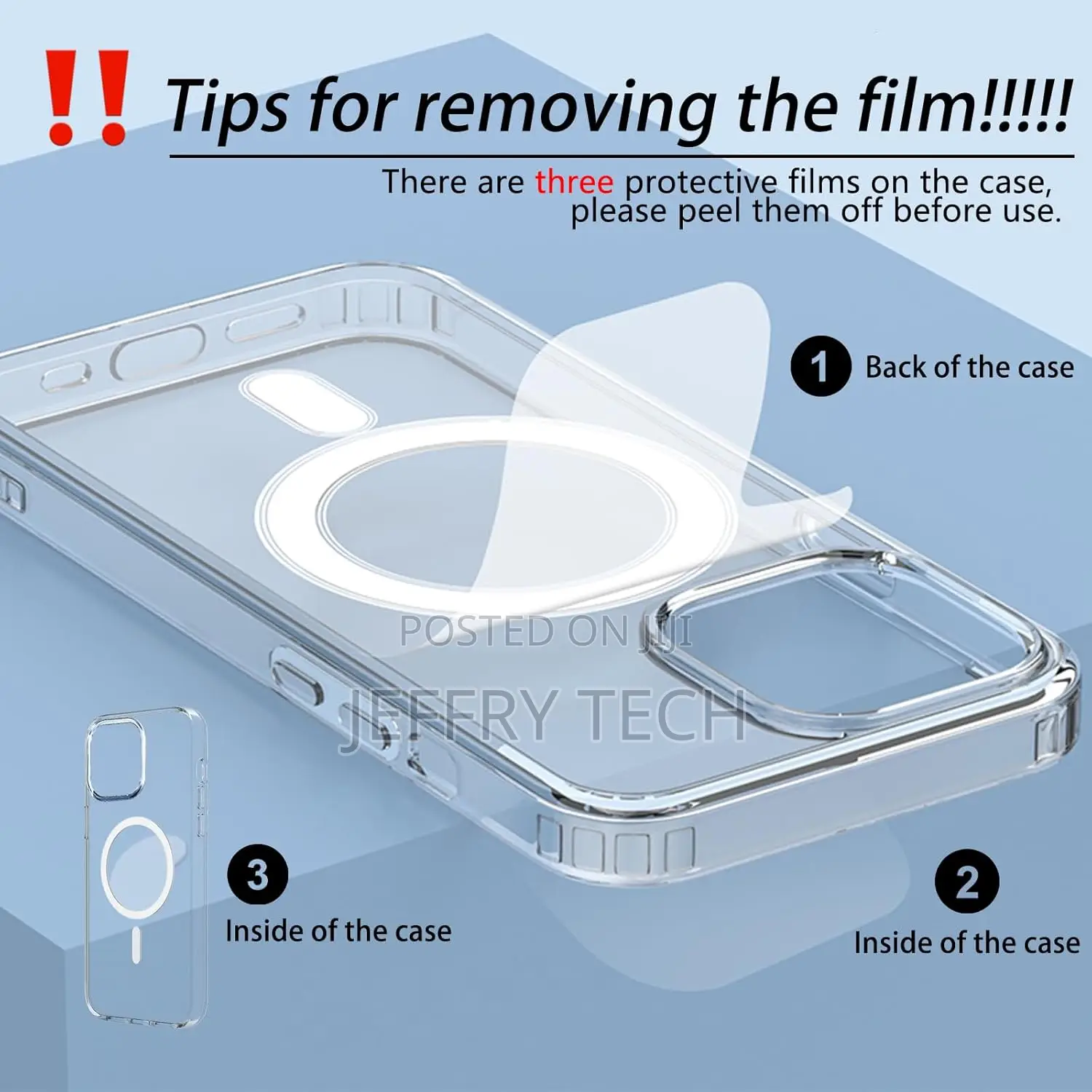 Stedazo Magnetic Clear for iPhone Xr Case Anti-Yellow