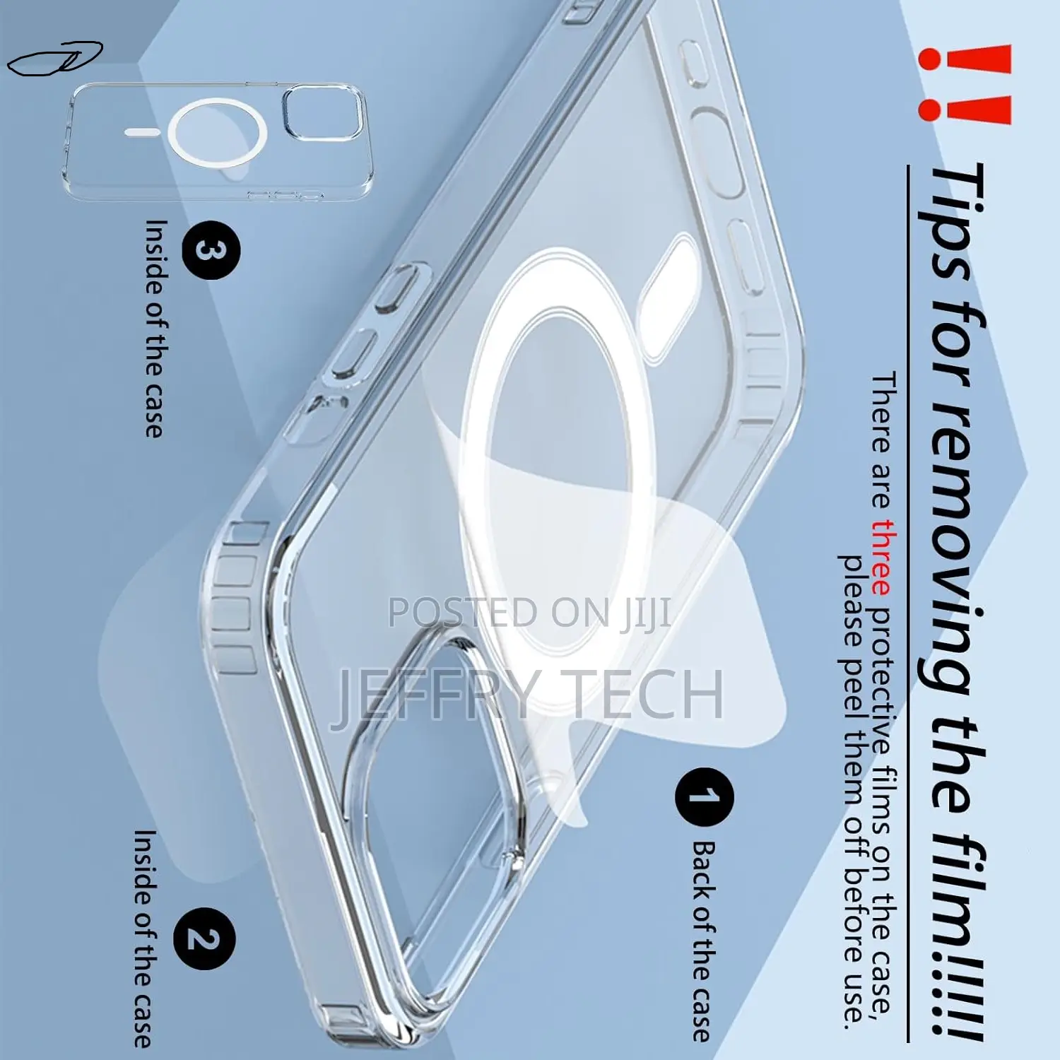 Stedazo Magnetic Clear for iPhone Xr Case Anti-Yellow