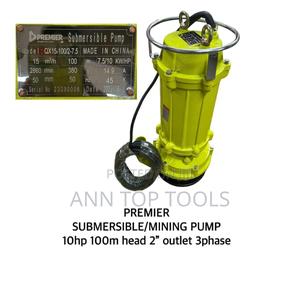 Premier 3 Phase 10hp 100 MTRS Mining Pump - main view