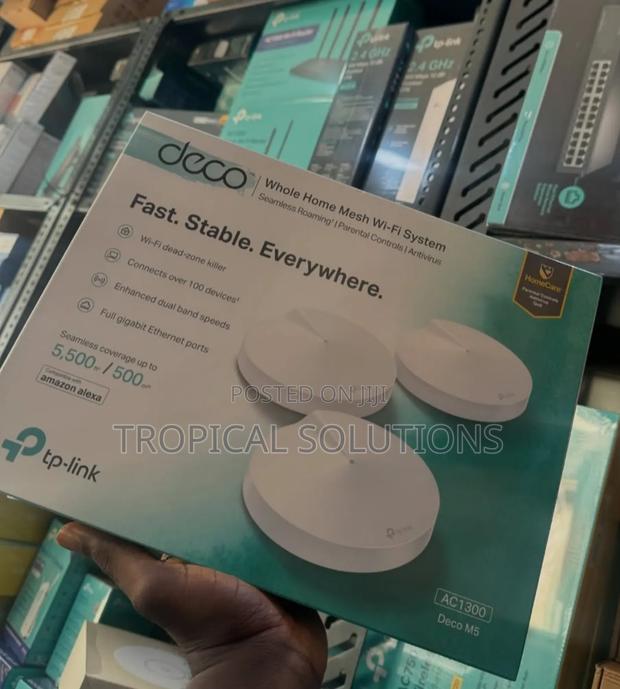 Tp-Link Deco M5 Ac1300 Wifi System Tl-Deco M5 3 Pack - thumbnail 3