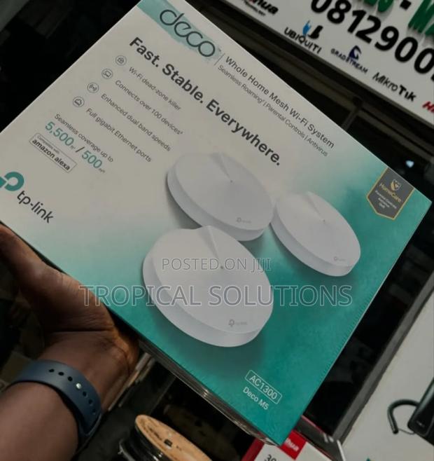 Tp-Link Deco M5 Ac1300 Wifi System Tl-Deco M5 3 Pack - thumbnail 4