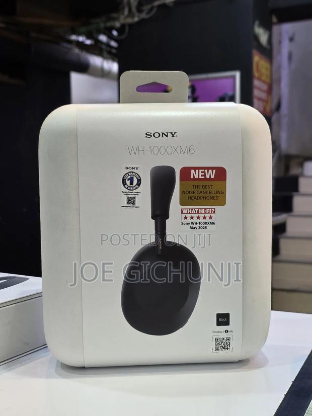 New Sony Wh-1000xm6 Wireless Noise Canceling Headphones