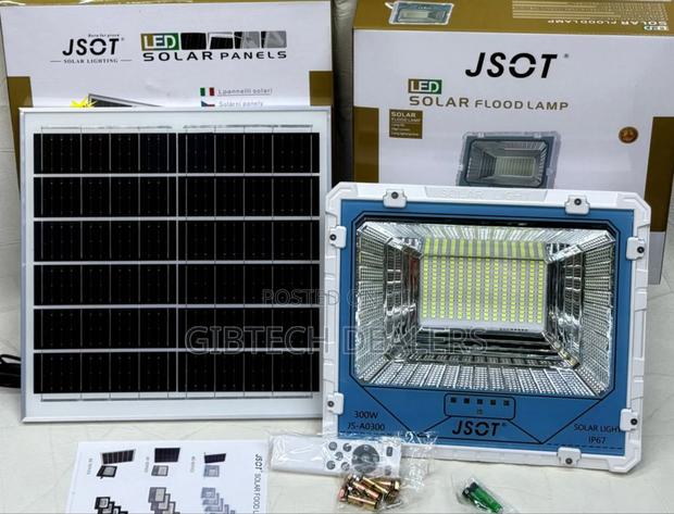 300w Jsot Solar Floodlight - main view