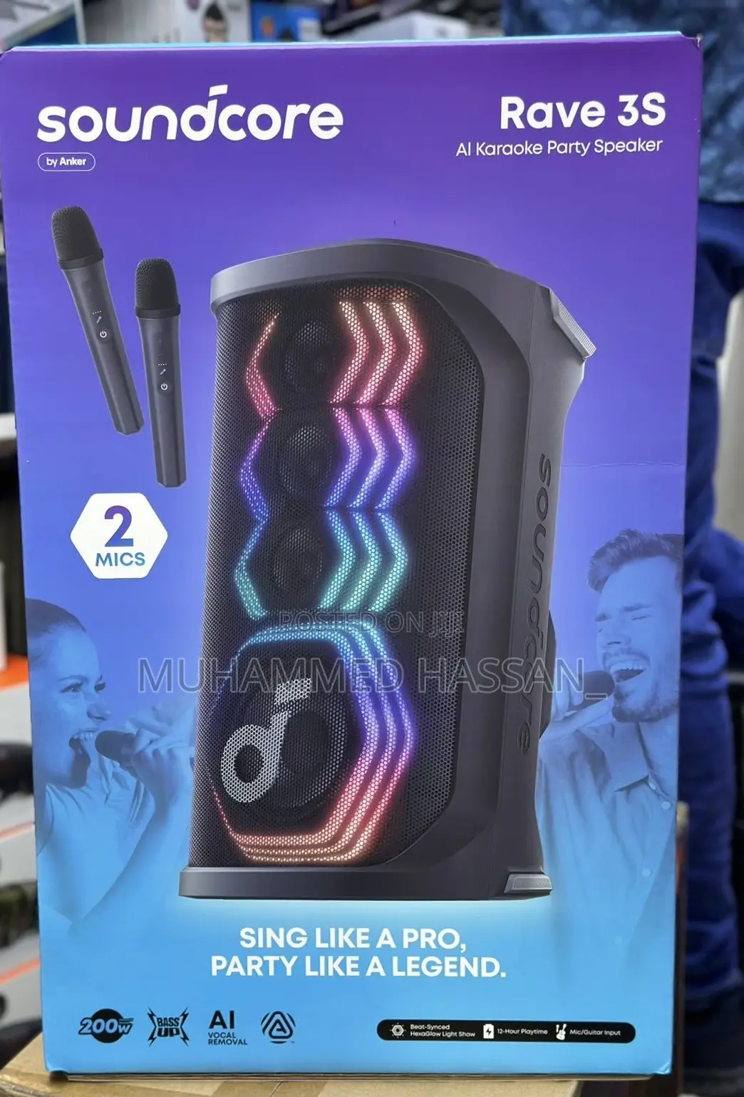 Soundcore by Anker. Rave 3s