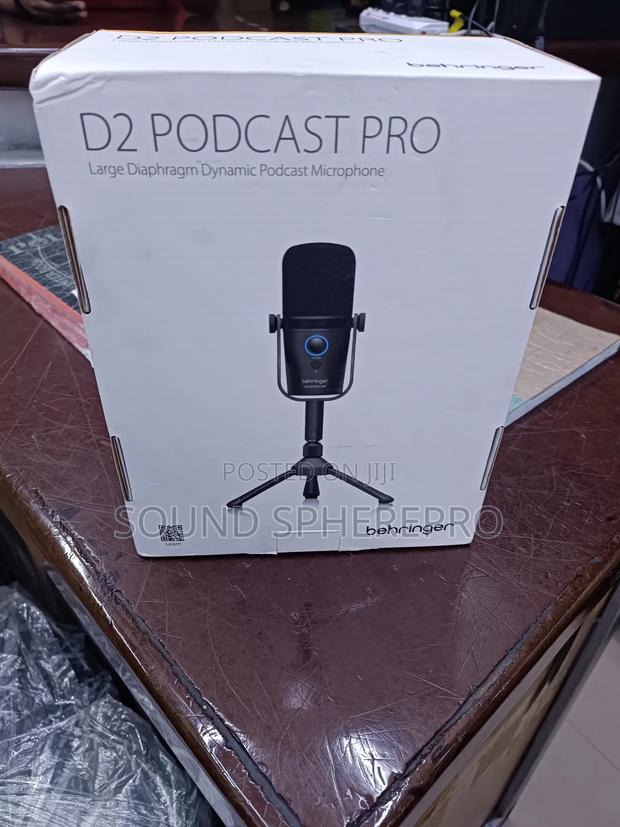 Behringer D2 Podcast Pro Dynamic Microphone - thumbnail 3