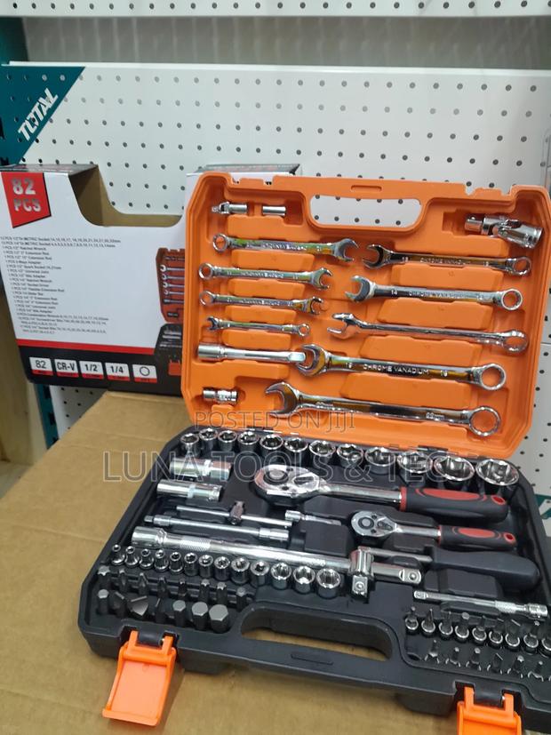 Crome Vanadium 80pcs Socket Wrench - main view