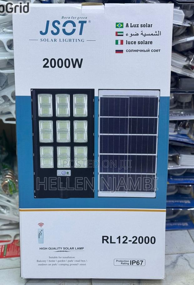 2000w Jsot Solar Street Light - main view