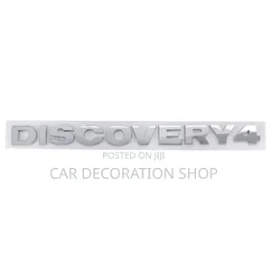 Chrome Discovery 4 Trunk Emblem