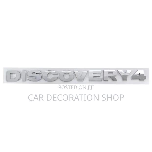 Chrome Discovery 4 Trunk Emblem