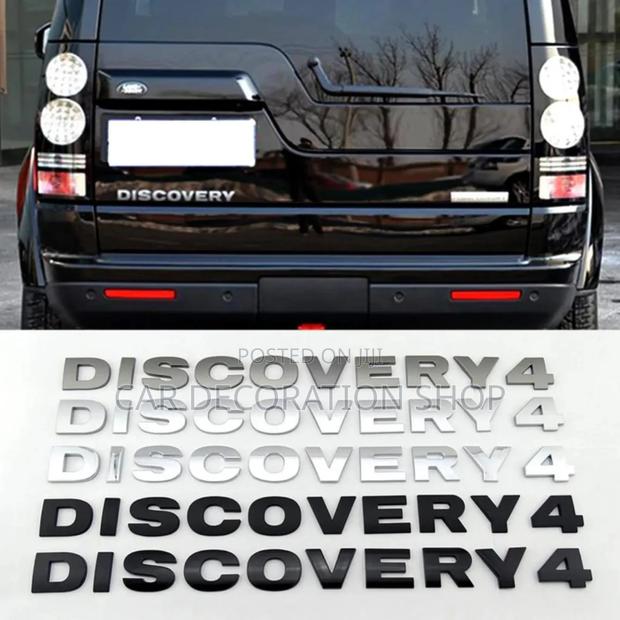 Discovery Boot Replacement Decal Letter Badge - main view