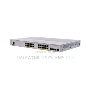 Cisco Cbs350 24-Port Gigabit Poe Managed Switch With 4×Sfp