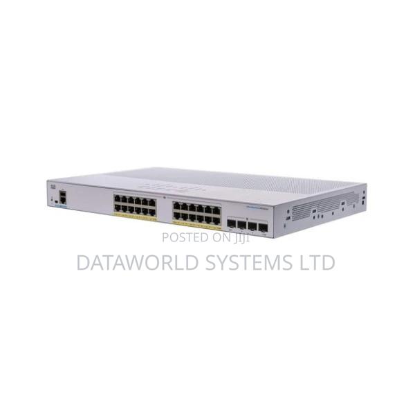 Cisco Cbs350 24-Port Gigabit Poe Managed Switch With 4×Sfp