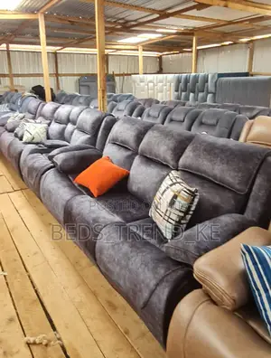 Flair 7 Seater Semi Recliner Sofas