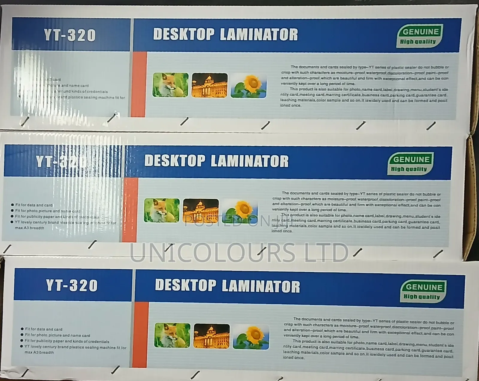 Yt-320 Laminator