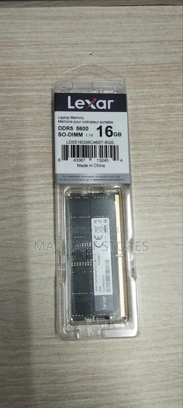 Lexar So-Dimm Ddr5 Laptop Ram 16gb 5600 MHZ