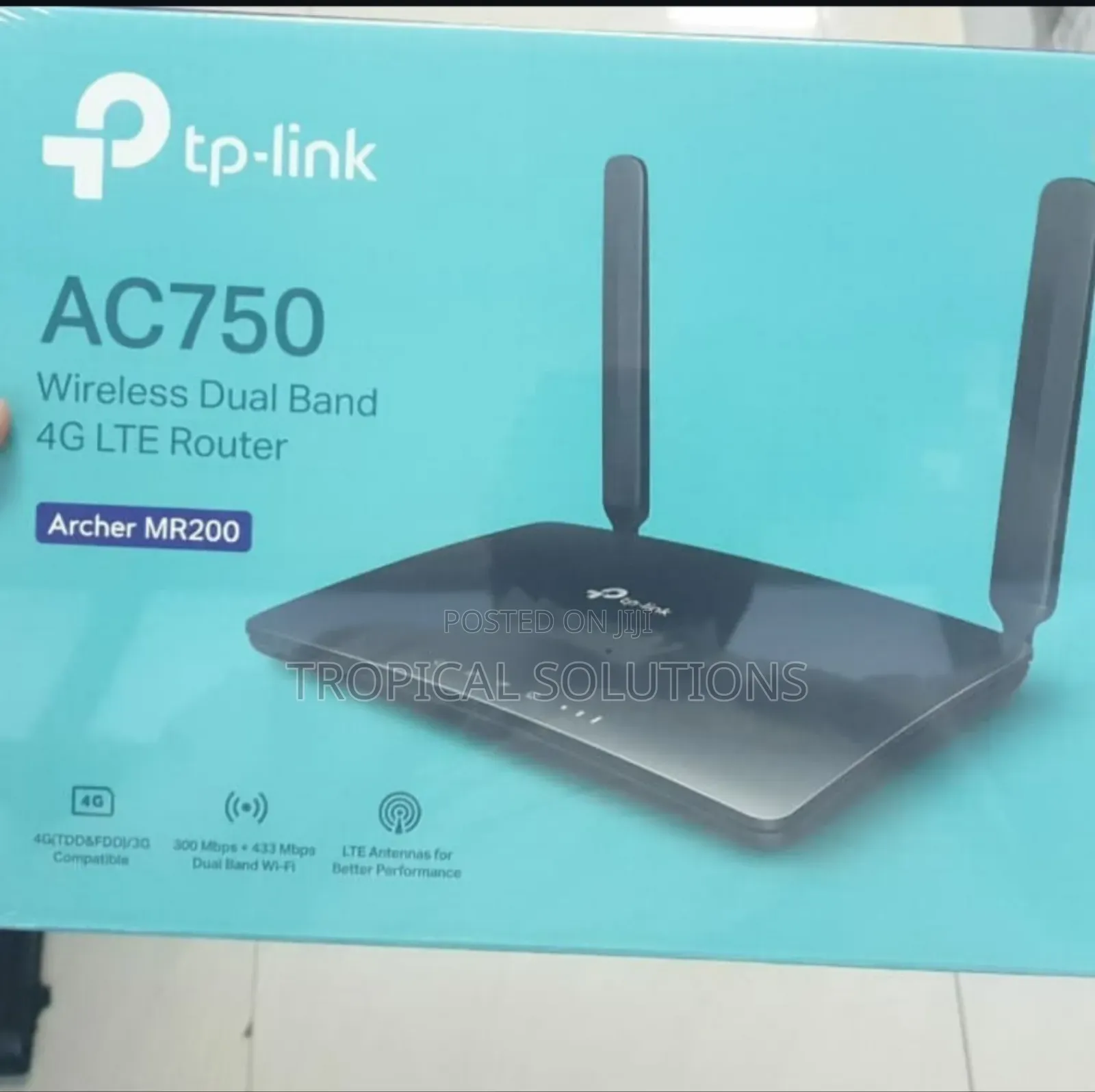 Tp-Link Ac750 Wireless Router Dual-Band 4g Lte Router