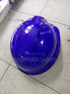 Royal Blue Helmet For Electricians, Plumbers, Technical Team