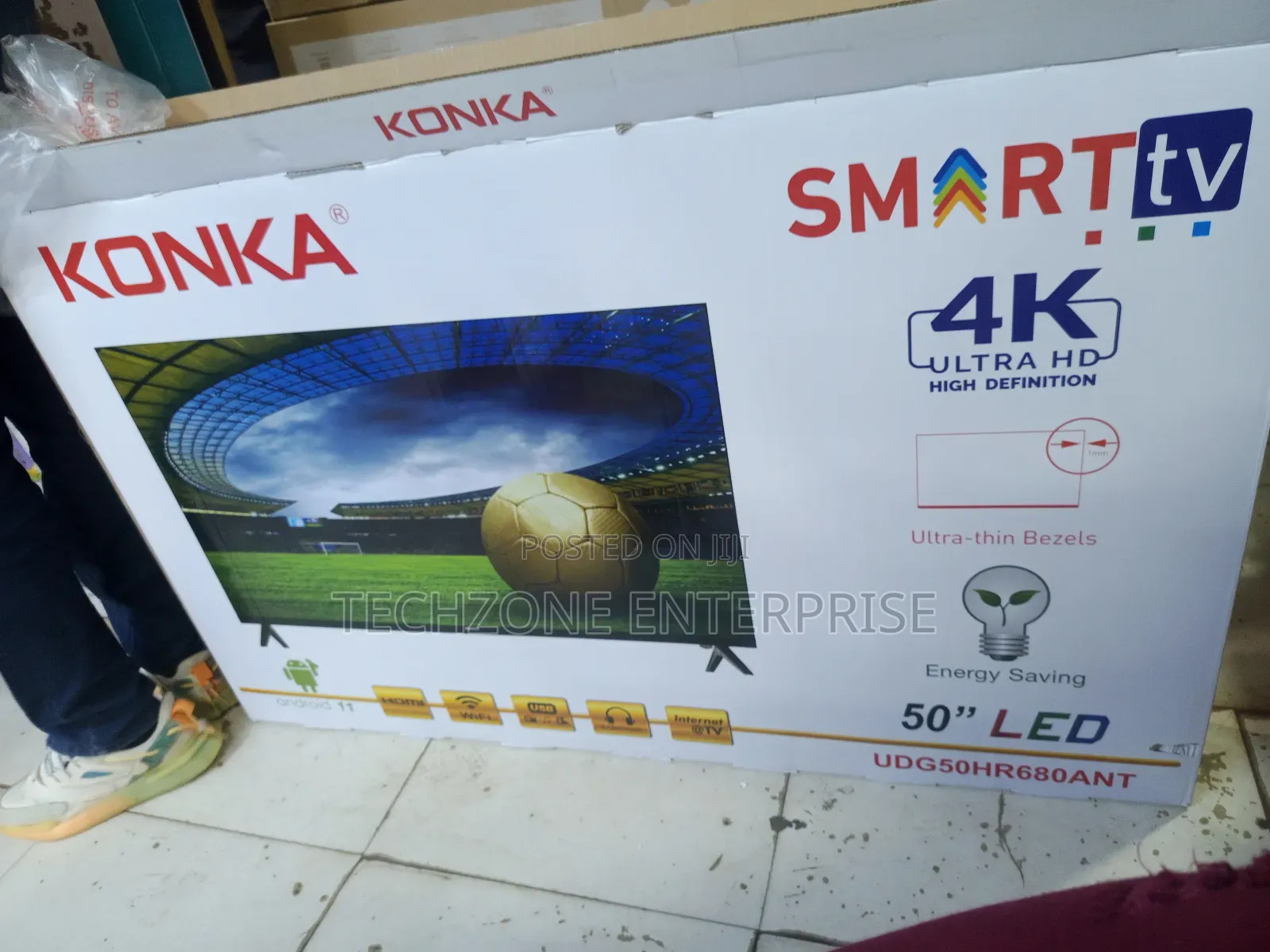 Konka 50 Inch Full Hd1080p Smart Android 11 Tv” ” Ultra 