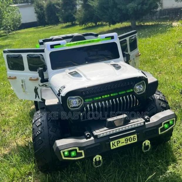 12v Electric Ride-on Jeep Kids | Remote Control + Bluetooth - thumbnail 3