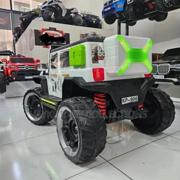 12v Electric Ride-on Jeep Kids | Remote Control + Bluetooth - thumbnail 5
