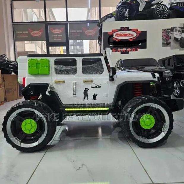 12v Electric Ride-on Jeep Kids | Remote Control + Bluetooth - thumbnail 6