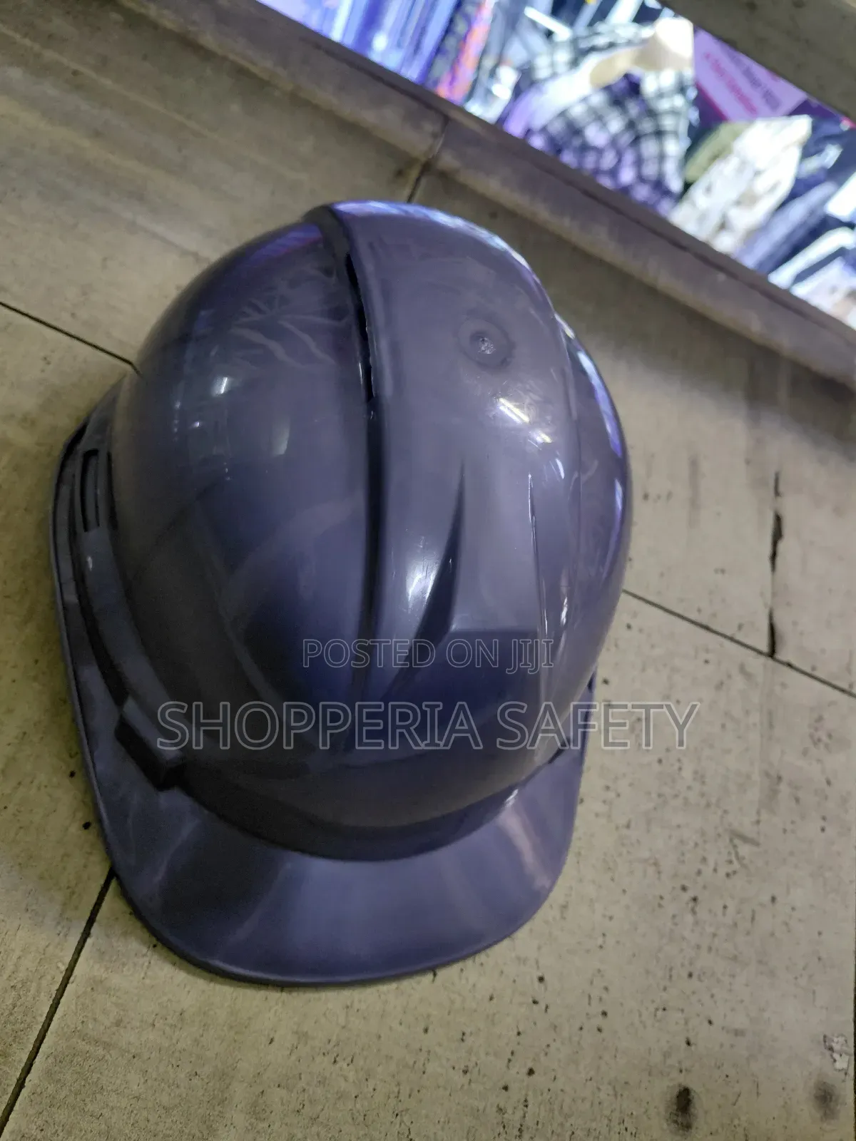 Unique Grey Helmet For Site Visitors