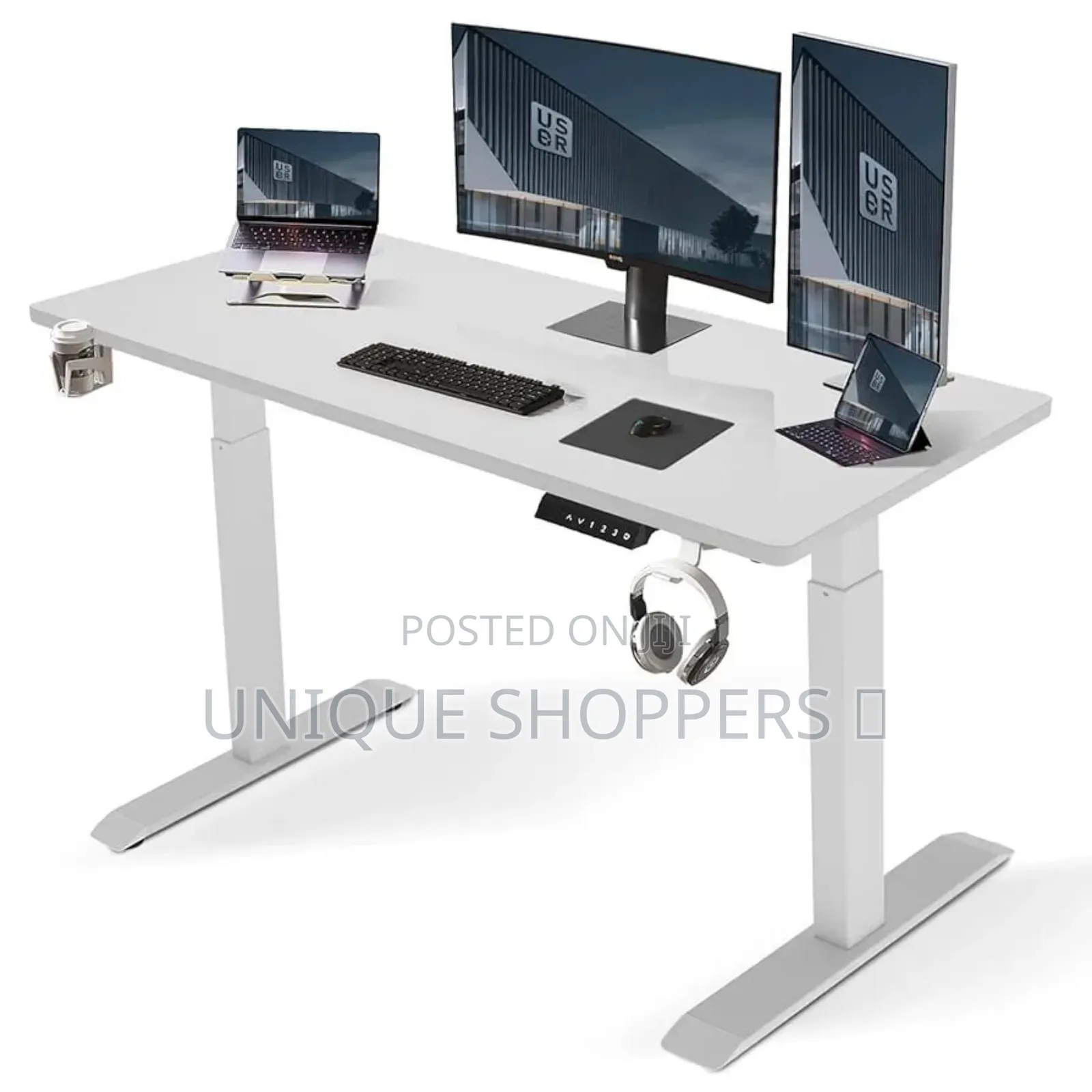 1.2m Electrically Adjustable Height Desk 