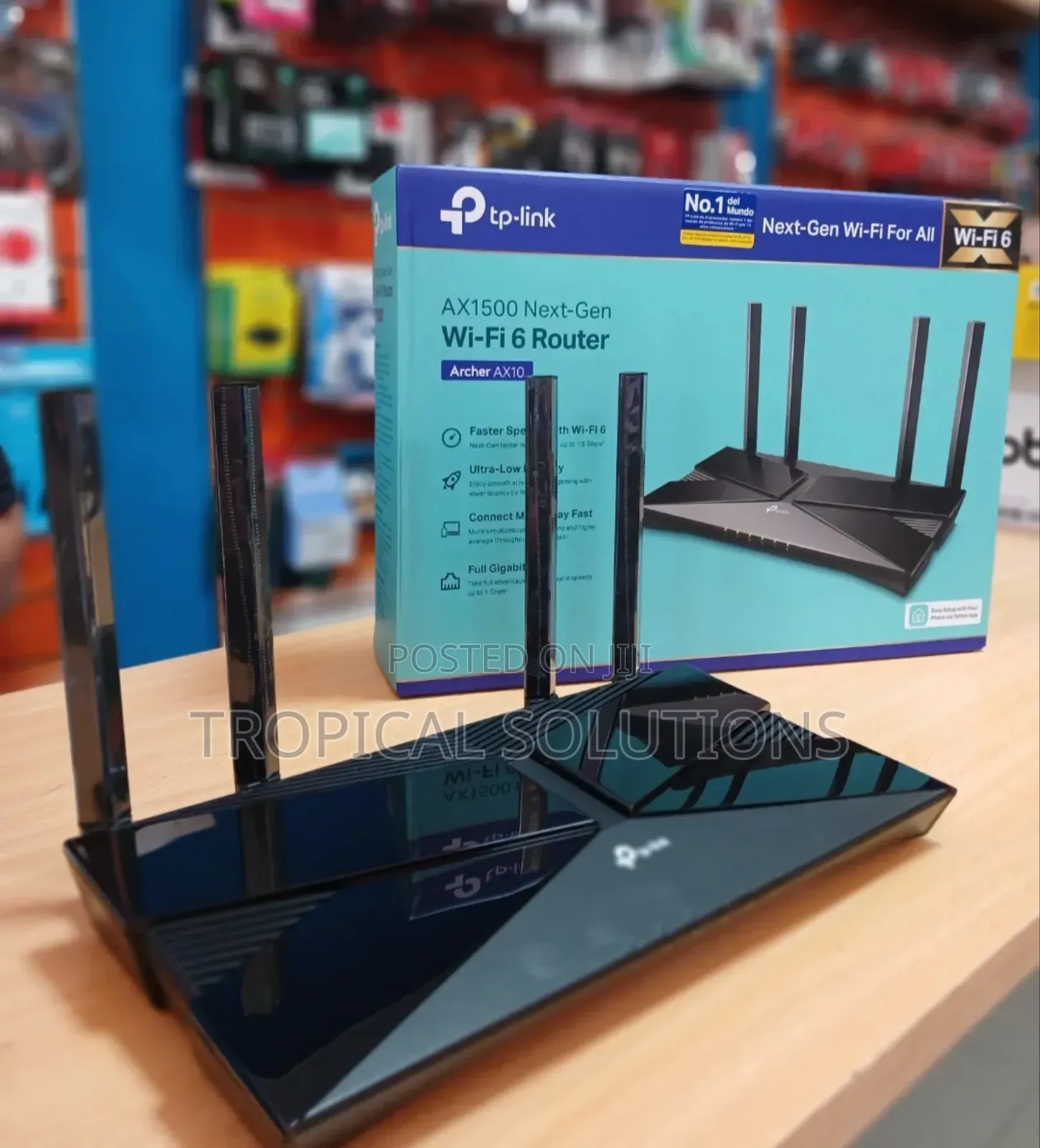 Tp-Link Ax1500 Tl-Archerax10 Wireless Mu-Mimo Wifi 6 Router