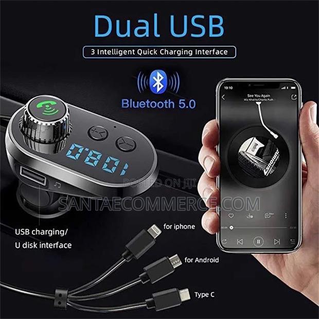 Q15 Car Bluetooth Fm Modulator Charger