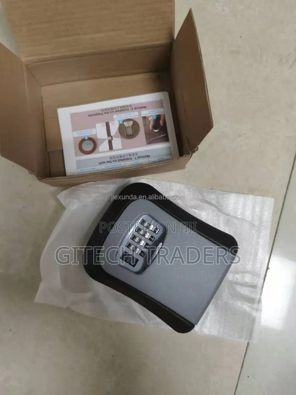 Metallic Key Safe Box