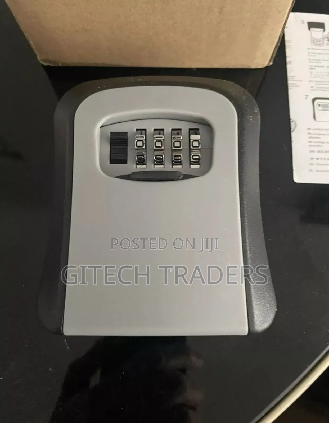 Key Safe Box Metallic