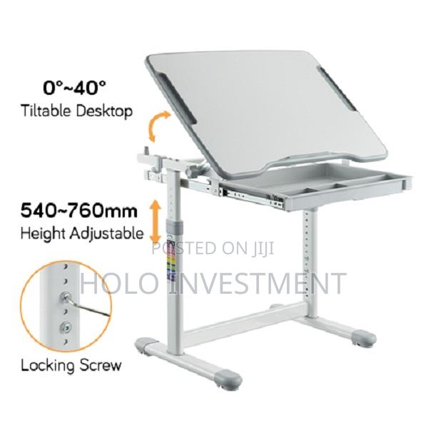 Screw-Locking Height Adjustable Kids Desk and Backrest Chair - thumbnail 4
