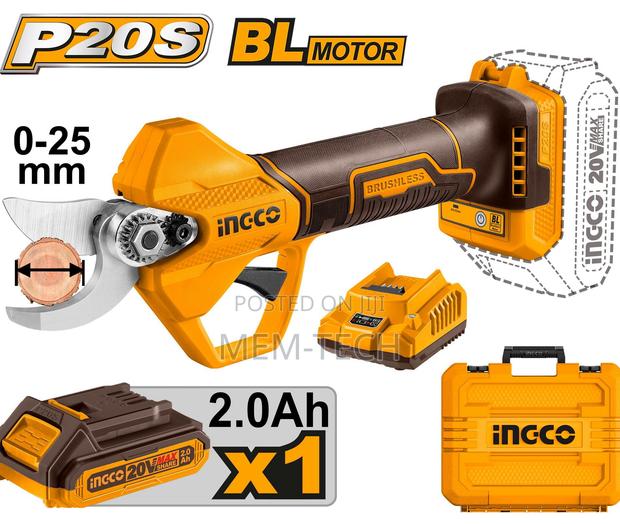 Ingco Cssli202581 Lithium-Ion Gauge Straight Shear 20v