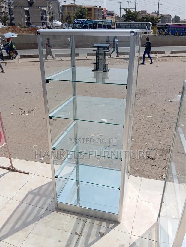 Silver Aluminium Full Vision Clear Glass - main view