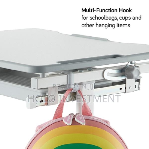 Screw-Locking Height Adjustable Kids Desk and Backrest Chair - thumbnail 7