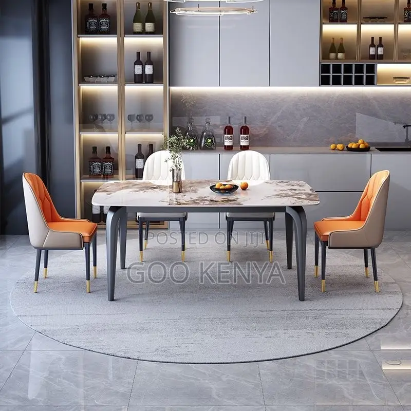 Dining Tables ; 4-Seater Ceramic Dining Set