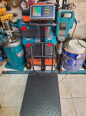 Commercial 600kg Platform Scale With Wheels