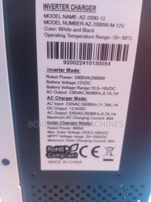 Amizar 2kva Inverter - thumbnail 2