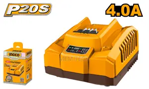 Ingco Fcli20411 P20s Lithium-Ion Battery Charger 4.0ah