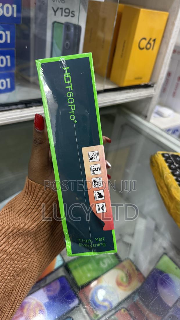 New Infinix Hot 60 Pro+ 128 GB Black - thumbnail 2