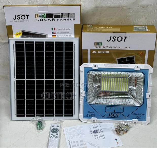 Jsor Floodlight 200w Solar Floodlight - main view