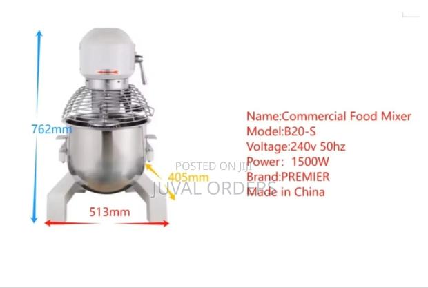 20litres Dough Mixer - main view