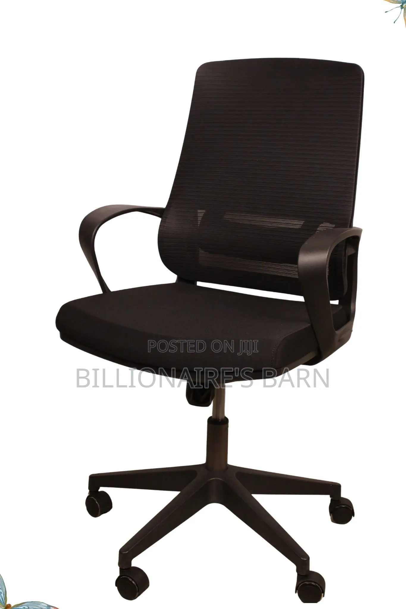 Office Chairs; Polo High Back Office Mesh Chair