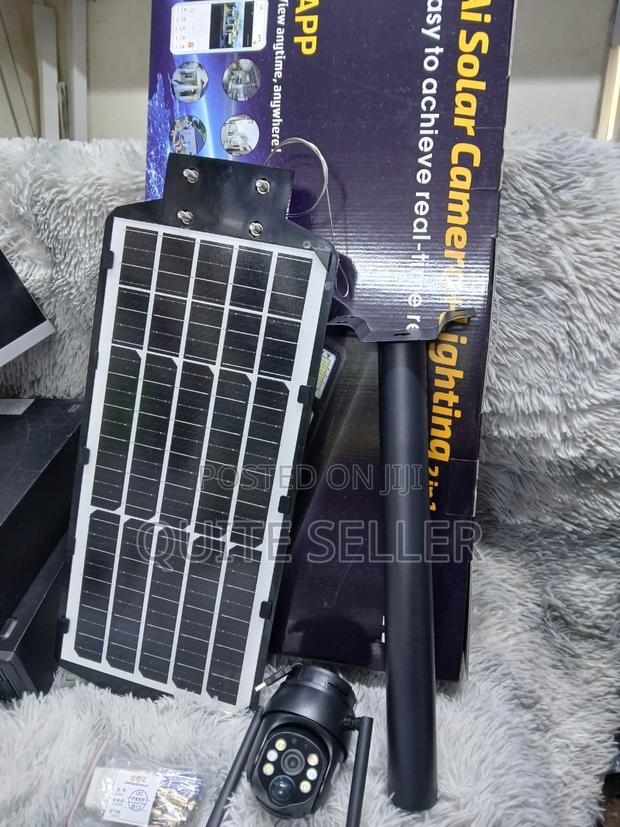 Ai Solar Camera /Lighting Solar CCTV Camera 450w 4g 2in1