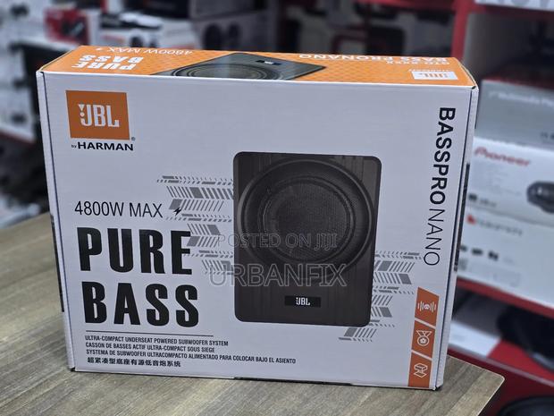 JBL Basspro Nano 4800watts Powerful Underseat Bass Subwoofer