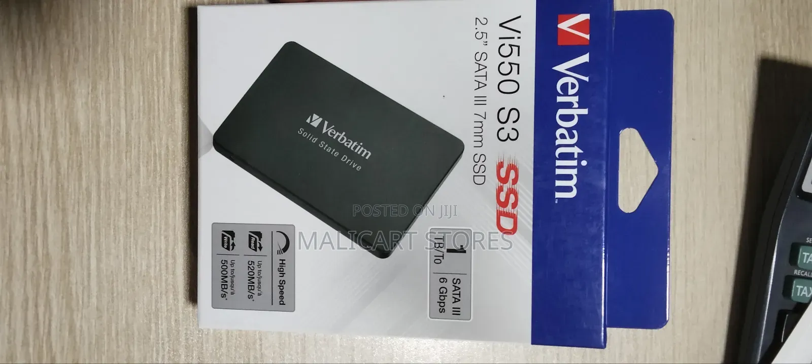 Verbatim Vi550 S3 2.5” Sata Internal SSD 1tb